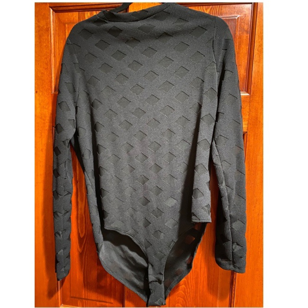 Fashion Nova Curve Black Bodysuit 3X
